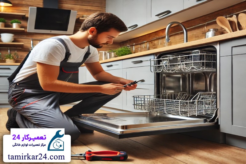 تعمیر ماشین ظرفشویی جنرال الکتریک 